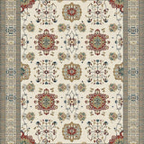 Vibrant Modern Geometric Arrangement(Beige)