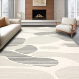 Modern Whimsical Wave Motif(Beige)