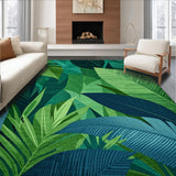 Tropical Leaf Abstract Aesthetic(Green)