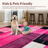 Eclectic Bold Leopard Motif(Pink)