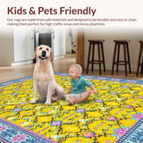 Charming Colorful Diamond Lattice(Yellow)