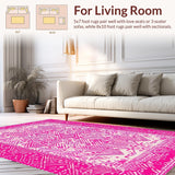 Vivid Cozy Textured Oasis(Pink)