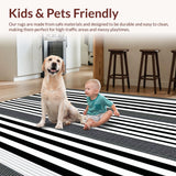 Artful Dual Tone Horizontal Lines(Black)