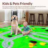 Whimsical Plane Pathway Visual Appeal(Green)