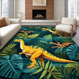 Earthy Tones Dinosaur Motif(Green)