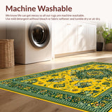 Whimsical Floral Medallion Delight(Yellow)