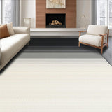 Abstract Gradient Striped Floor Decor(Gray)