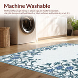 Whimsical Floral Artistry Composition(Blue)