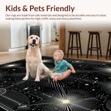 Contemporary Space Inspired Visual Art(Black)