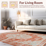 Vintage Medallion Earthy Tones(Red)