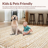 Artistic Modern Geometric Fusion(Beige)