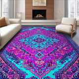 Vintage Blue Meditation Space(Pink)