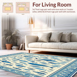 Aqua Marine Bright Colors Fish Beige Area Sea Life(Beige)