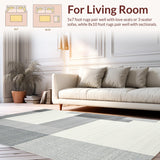 Modern Earth Tones Round Composition(Gray)