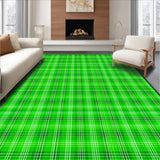 Traditional Striped Clover Accent(Green)
