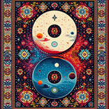 Boho Vibrant Meditation(Red)