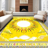 Whimsical Sunburst Color Palette(Yellow)