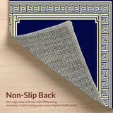 Sophisticated Geometric Tiled Aesthetic(Blue)