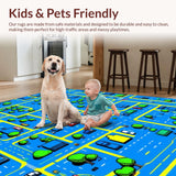 Brightly Colored Learning Landscape(Blue)