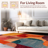 Multi Colored Entryway Non Slip(Red)