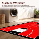 Bold Basketball Themed Visual Appeal(Red)