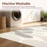 Modern Whimsical Wave Motif(Beige)