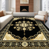 Minimalist Monochrome Floral Design(Black)