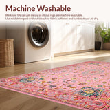 Vibrant Pastel Ogee Patterned Delight(Pink)