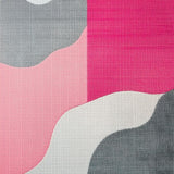 Modern Abstract Grey Pink(Gray)