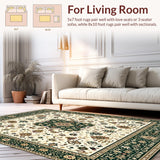 Boho Style Area for Non Slip Stair Treads(White)
