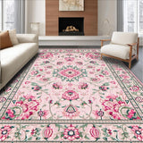 Rustic Earthy Floral Textures(Pink)