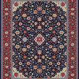 Contemporary Floral Artful Layout(Blue)