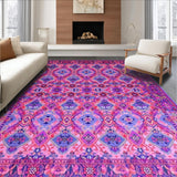 Vintage Inspired Floral Diamond(Pink)