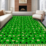 Vibrant Playful Floral Welcome Design(Green)