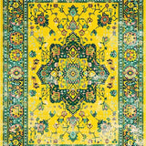 Artistic Distressed Botanical Design(Yellow)