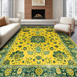 Chic Vintage Symmetrical Design(Yellow)