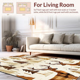 Whimsical Natural Hide Motif(Beige)
