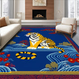 Artistic Multicolor Wildlife Design(Blue)