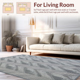 Stylish Modernist Chevron Statement(Gray)