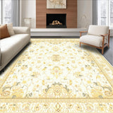 Farmhouse Neutral with Faded Floral Design(Ivory)