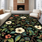 Maximalist Botanical Floral Fusion(Black)