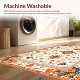 Eclectic Vibrant Floral Burst(Beige)