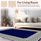 Sophisticated Geometric Tiled Aesthetic(Blue)