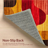 Eclectic Warm Color Fusion Design(Red)