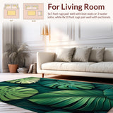 Quirky Green Plant Motif Design(Green)