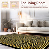 Contemporary Abstract Linear Aesthetic(Gold)