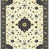 Floral Geometric Symphony(Ivory)