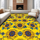 Charming Low Pile Botanical Elegance(Yellow)