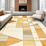Modern Geometric Area Durable and Versatile Design(Beige)