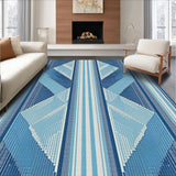 Chic Abstract Diamond Design Approach(Blue)